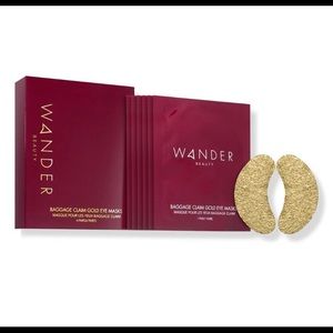 Wander Baggage Claim gold eyes masks